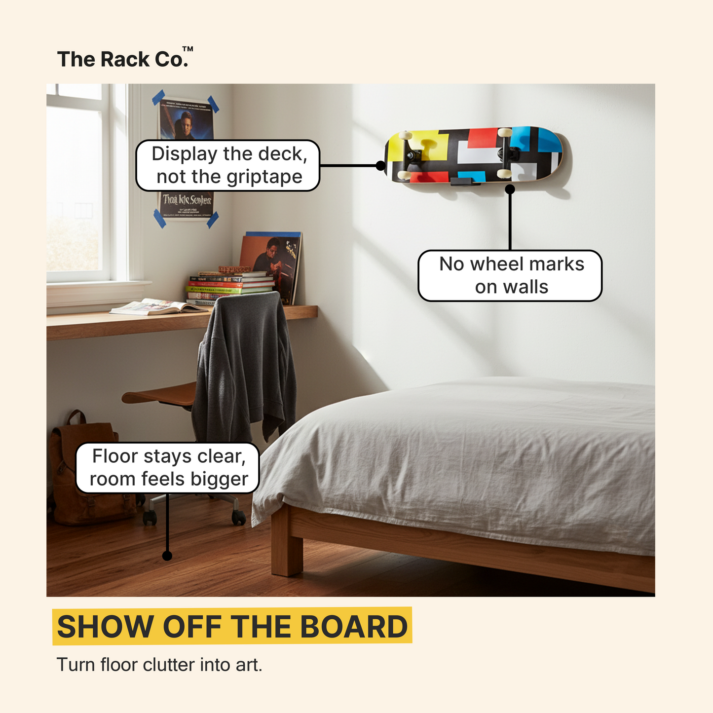 The Skateboard Rack